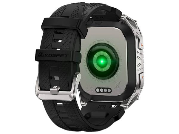 Smartwatch KOSPET TANK M4C: 
Pantalla AMOLED de 1.96