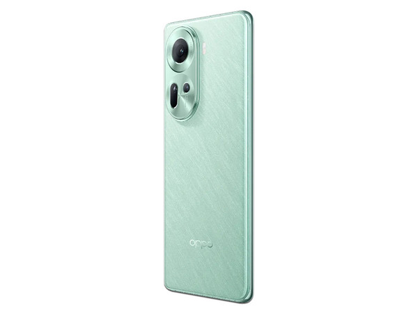 Smartphone OPPO Reno11: 
Procesador MediaTek Dimensity 7050 (hasta 2.6 GHz), 
Memoria RAM de 8GB, 
Almacenamiento de 256GB, 
Pantalla AMOLED Multi-Touch de 6.7