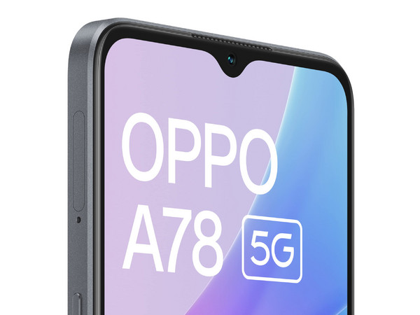 Smartphone OPPO A78 5G:
Procesador MediaTek 6833 (hasta 2.2 GHz),
Memoria RAM de 4GB,
Almacenamiento de 128GB,
Pantalla LED Multi-Touch de 6.56