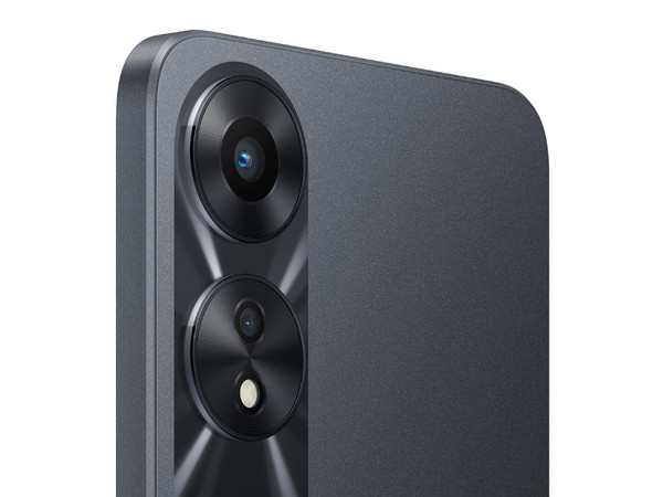 Smartphone OPPO A78 5G:
Procesador MediaTek 6833 (hasta 2.2 GHz),
Memoria RAM de 4GB,
Almacenamiento de 128GB,
Pantalla LED Multi-Touch de 6.56