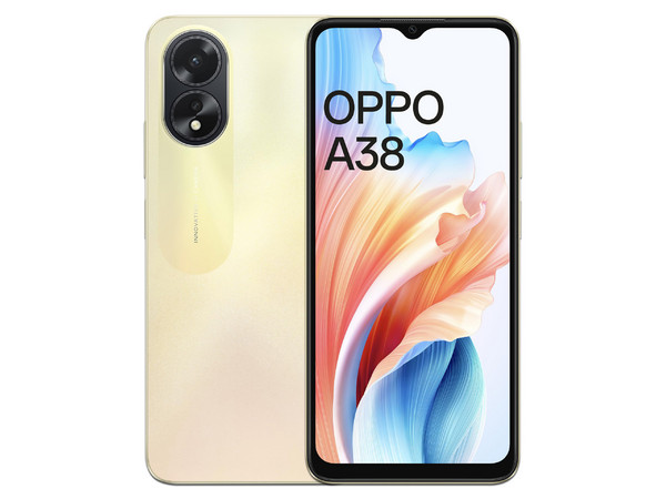 Smartphone OPPO A38: 
Procesador MediaTek Helio G85 (hasta 2.0 GHz), 
Memoria RAM de 4GB, 
Almacenamiento de 128GB, 
Pantalla LED Multi-Touch de 6.56