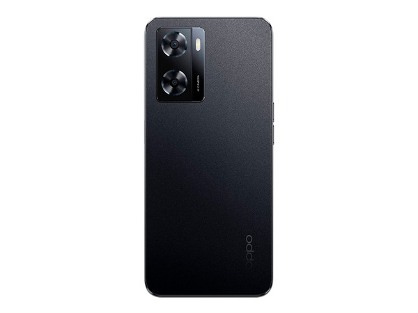 Smartphone OPPO A57: 
Procesador MediaTek Helio G35 (hasta 2.3 GHz), 
Memoria RAM de 4GB, 
Almacenamiento de 128GB, 
Pantalla LED Multi-Touch de 6.5
