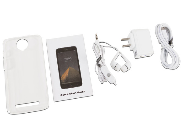 Smartphone RCA Q2:
Procesador Quad core (hasta 1.3 GHz),
Memoria RAM de 2GB, Almacenamiento de 16GB,
Pantalla LED Multi Touch de 5
