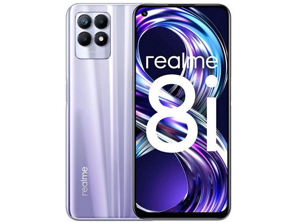 Smartphone Realme 8i: 
Procesador Helio G96 (hasta 2.05 GHz), 
Memoria RAM de 4GB, Almacenamiento de 128GB,
Pantalla LED Multi Touch de 6.6