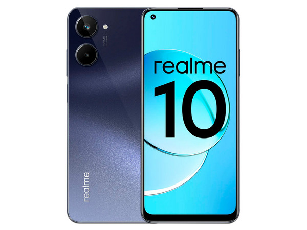 Smartphone Realme 10:
Procesador Helio G99 (hasta 2.2 GHz),
Memoria RAM de 8GB,
Almacenamiento de 128GB,
Pantalla Super AMOLED de 6.4
