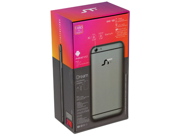 Smartphone STF Mobile Dream con Pantalla Touch de 4.7