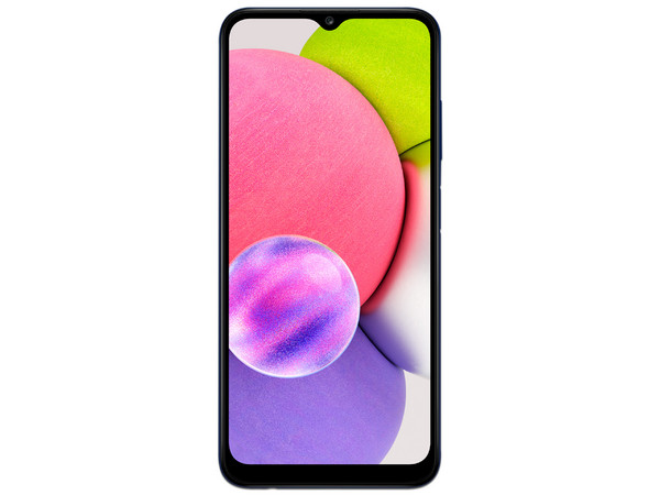 Smartphone Samsung Galaxy A03S: 
Procesador Octa Core (hasta 2.3 GHz),
Memoria RAM de 4GB, Almacenamiento de 64GB,
Pantalla TFT LCD de 6.3