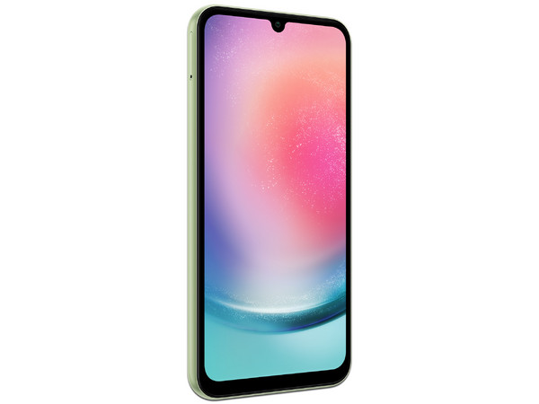 Smartphone Samsung Galaxy A24: 
Procesador MediaTek Helio G99 (hasta 2.2 GHz), 
Memoria RAM de 4GB, 
Almacenamiento de 128GB, 
Pantalla Super AMOLED de 6.3