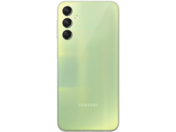 Smartphone Samsung Galaxy A24: 
Procesador MediaTek Helio G99 (hasta 2.2 GHz), 
Memoria RAM de 4GB, 
Almacenamiento de 128GB, 
Pantalla Super AMOLED de 6.3