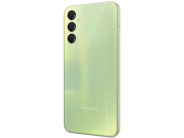 Smartphone Samsung Galaxy A24: 
Procesador MediaTek Helio G99 (hasta 2.2 GHz), 
Memoria RAM de 4GB, 
Almacenamiento de 128GB, 
Pantalla Super AMOLED de 6.3