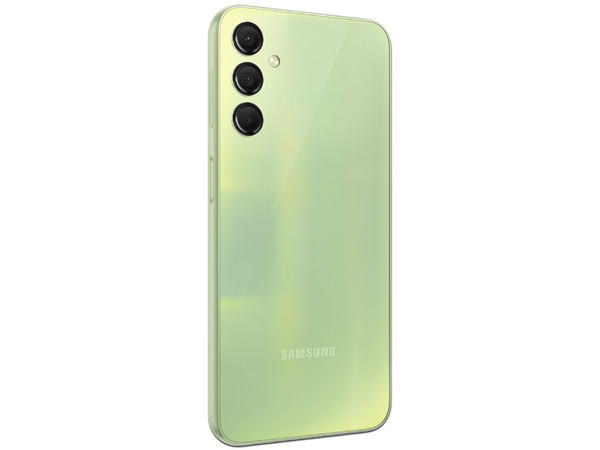 Smartphone Samsung Galaxy A24: 
Procesador MediaTek Helio G99 (hasta 2.2 GHz), 
Memoria RAM de 4GB, 
Almacenamiento de 128GB, 
Pantalla Super AMOLED de 6.3