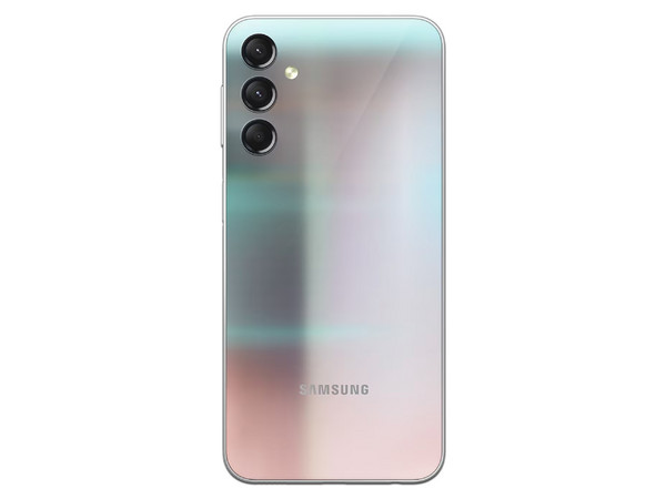 Smartphone Samsung Galaxy A24: 
Procesador Octa-Core (hasta 2.2 GHz), 
Memoria RAM de 4GB, Almacenamiento de 128GB, 
Pantalla Super AMOLED de 6.4