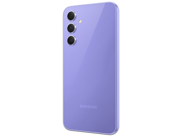 Smartphone Samsung Galaxy A54: 
Procesador Octa Core (hasta 2.4 GHz), 
Memoria RAM de 8GB, Almacenamiento de 256GB, 
Pantalla Super AMOLED de 6.4