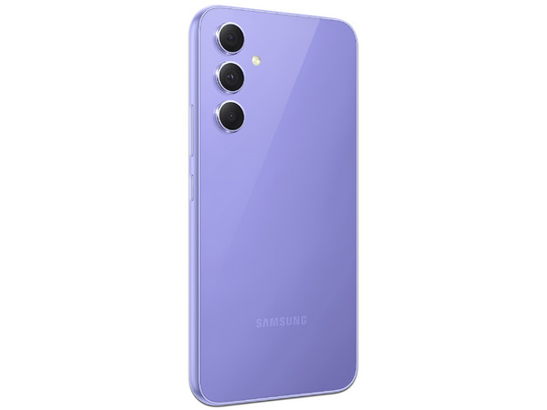 Smartphone Samsung Galaxy A54: 
Procesador Octa Core (hasta 2.4 GHz), 
Memoria RAM de 8GB, Almacenamiento de 256GB, 
Pantalla Super AMOLED de 6.4