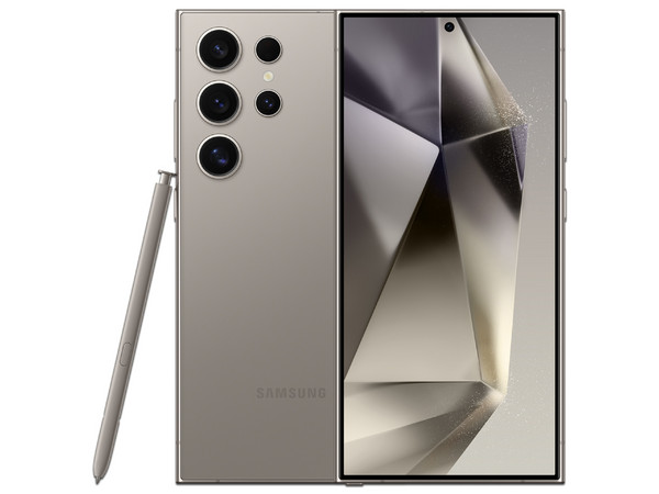 Smartphone Samsung Galaxy S24 Ultra: 
Procesador Octa Core (hasta 3.3 GHz), 
Memoria RAM de 12GB, 
Almacenamiento de 512GB, 
Pantalla AMOLED Multi-Touch de 6.8
