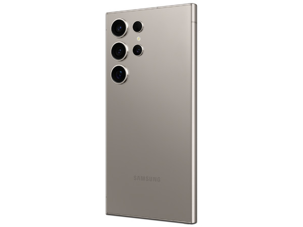 Smartphone Samsung Galaxy S24 Ultra: 
Procesador Octa Core (hasta 3.3 GHz), 
Memoria RAM de 12GB, 
Almacenamiento de 512GB, 
Pantalla AMOLED Multi-Touch de 6.8