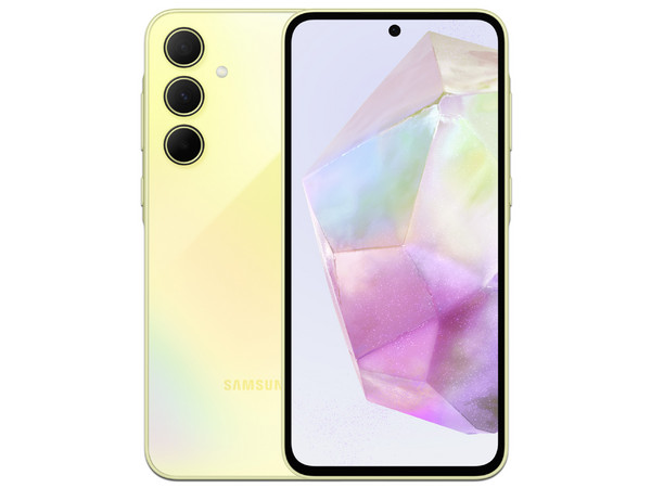 Smartphone Samsung Galaxy A35 5G: 
Procesador Octa Core (hasta 2.4 GHz), 
Memoria RAM de 8GB, Almacenamiento de 128GB, 
Pantalla Super AMOLED de 6.6
