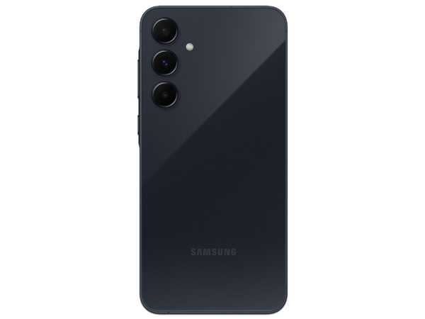 Smartphone Samsung Galaxy A55 5G:
Procesador Exynos 1480 (hasta 2.75 GHz), 
Memoria RAM de 8GB, Almacenamiento de 128GB, 
Pantalla Super AMOLED de 6.6
