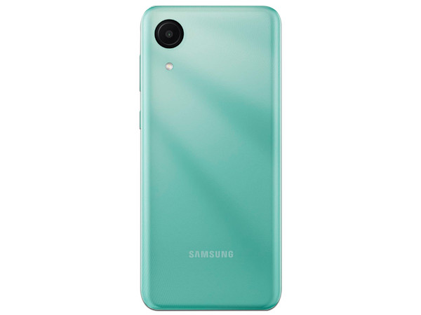 Smartphone Samsung Galaxy A03 Core:
Procesador Octa-Core (hasta 1.6 GHz),
Memoria RAM de 2GB, 
Almacenamiento de 32GB,
Pantalla LED Multi Touch de 6.5