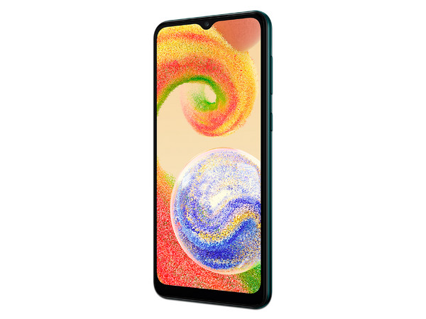 Smartphone Samsung Galaxy A04: 
Procesador Octa Core (hasta 2.3 GHz), 
Memoria RAM de 4GB, Almacenamiento de 64GB, 
Pantalla LED Multi Touch de 6.4