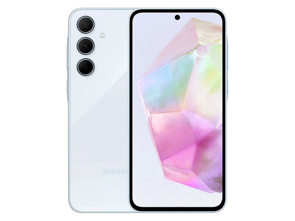 Smartphone Samsung Galaxy A35 5G: 
Procesador Octa-Core (hasta 2.4 GHz), 
Memoria RAM de 6GB, Almacenamiento de 128GB, 
Pantalla Super AMOLED de 6.6