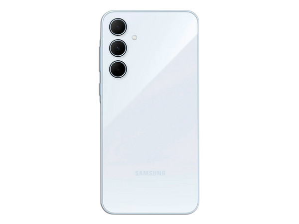 Smartphone Samsung Galaxy A35 5G: 
Procesador Octa-Core (hasta 2.4 GHz), 
Memoria RAM de 6GB, Almacenamiento de 128GB, 
Pantalla Super AMOLED de 6.6