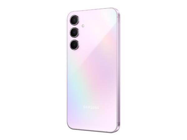 Smartphone Samsung Galaxy A55 5G: 
Procesador Octa Core (hasta 2.7 GHz), 
Memoria RAM de 8GB, 
Almacenamiento de 128GB, 
Pantalla Super AMOLED de 6.6