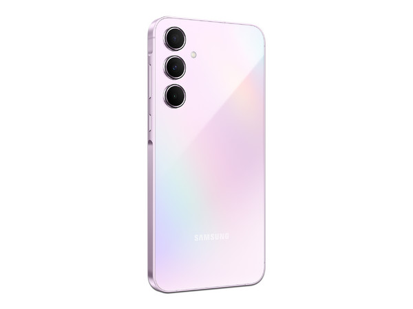 Smartphone Samsung Galaxy A55 5G: 
Procesador Octa Core (hasta 2.7 GHz), 
Memoria RAM de 8GB, 
Almacenamiento de 128GB, 
Pantalla Super AMOLED de 6.6