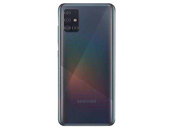 Smartphone Samsung Galaxy A51:
Procesador Octa core Cortex (hasta 2.30 GHz),
Memoria RAM de 4GB, Almacenamiento de 128GB,
Pantalla LED Multi Touch de 6.5