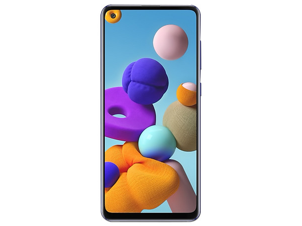 Smartphone Samsung Galaxy A21S: 
Procesador Octa Core (2.0 GHz),
Memoria RAM de 4GB, Almacenamiento de 64GB,
Pantalla LED Multi Touch de 6.5