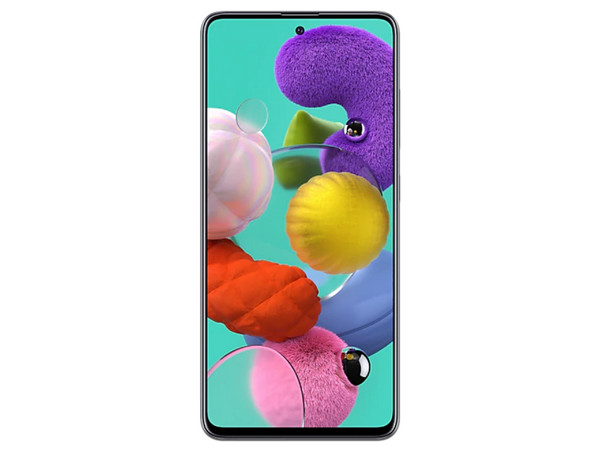 Smartphone Samsung Galaxy A51:
Procesador Octa core (hasta 2.30 GHz),
Memoria RAM de 4GB, Almacenamiento de 128GB,
Pantalla Super AMOLED de 6.3