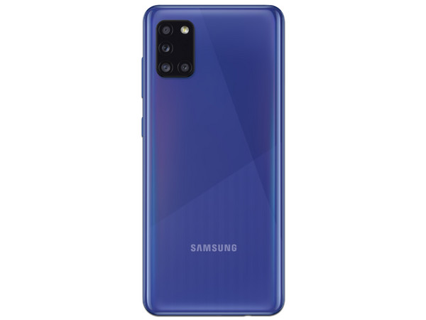 Smartphone Samsung Galaxy A31: 
Procesador Octa Core (hasta 2.0 GHz), 
Memoria RAM de 4GB, Almacenamiento de 128GB,
Pantalla Super AMOLED de 6.2