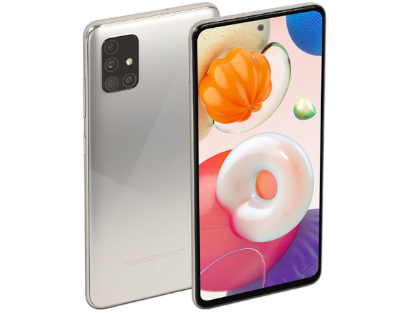 Smartphone Samsung Galaxy A51: 
Procesador Octa core (hasta 2.30GHz), 
Memoria RAM de 6GB, Almacenamiento de 128GB,
Pantalla Súper AMOLED de 6.3