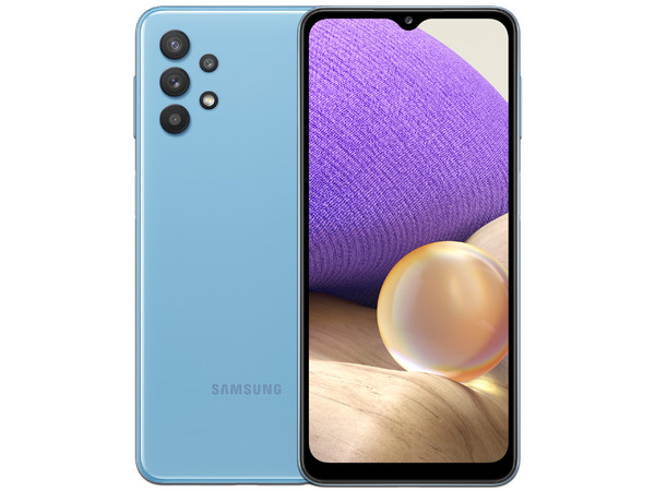 Smartphone Samsung Galaxy A32:
Procesador Mediatek Helio G80 Octa Core (hasta 2.0 GHz),
Memoria RAM de 6GB, Almacenamiento de 128GB,
Pantalla LED Multi Touch de 6.4