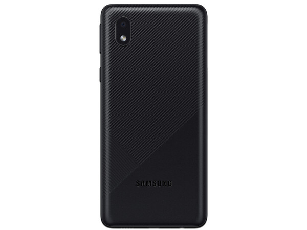 Smartphone Samsung Galaxy A01 Core:
Procesador Quad Core (1.5 GHz),
Memoria RAM de 2GB, Almacenamiento de 32GB,
Pantalla LED Multi Touch de 5.3