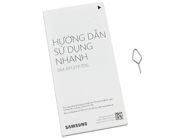 Smartphone Samsung Galaxy M12: 
Procesador Exynos 850 octa core (hasta 2.0GHz), 
Memoria RAM de 4GB, Almacenamiento de 64GB,
Pantalla LED Multi Touch de 6.5