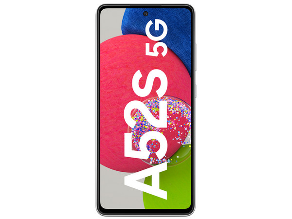 Smartphone Samsung Galaxy A52s 5G: 
Procesador Octa Core (hasta 2.40 GHz),
Memoria RAM de 8GB, Almacenamiento de 128GB,
Pantalla Super AMOLED de 6.3
