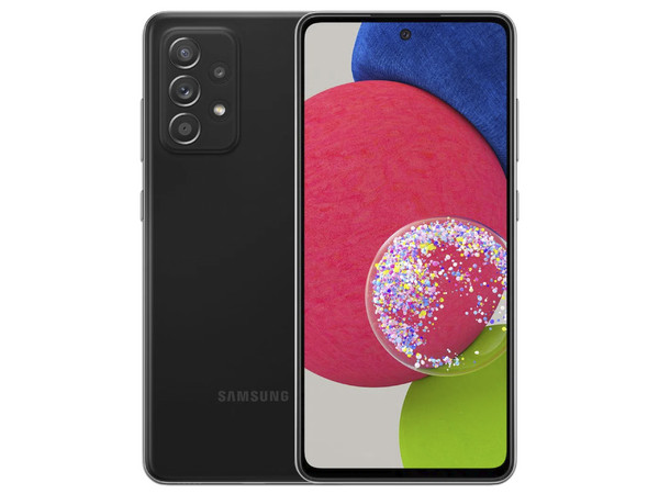 Smartphone Samsung Galaxy A52:
Procesador Snapdragon 778G  (hasta 2.4 GHz),
Memoria RAM de 8GB, Almacenamiento de 256GB,
Pantalla Super AMOLED Multi Touch de 6.5