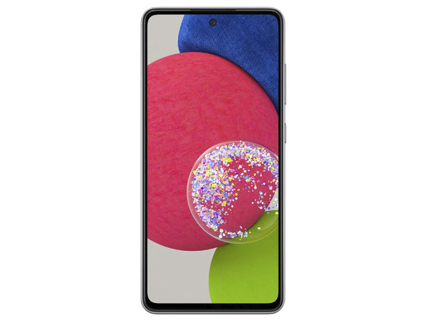 Smartphone Samsung Galaxy A52:
Procesador Snapdragon 778G  (hasta 2.4 GHz),
Memoria RAM de 8GB, Almacenamiento de 256GB,
Pantalla Super AMOLED Multi Touch de 6.5