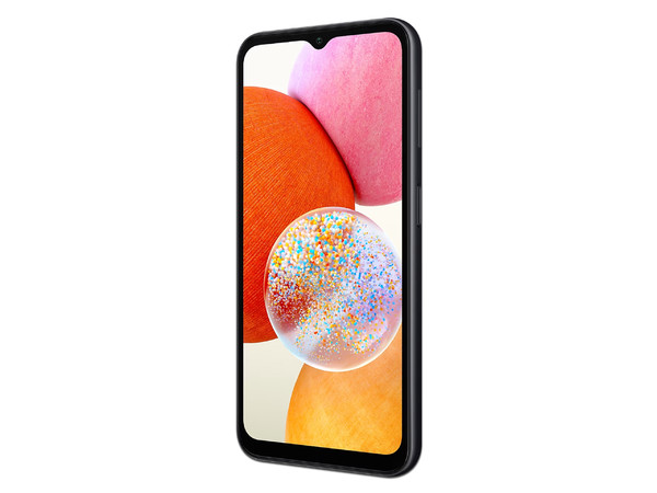 Smartphone Samsung Galaxy A14 4G: 
Procesador MediaTek Helio G80 (hasta 2.0 GHz),
Memoria RAM de 4GB, Almacenamiento de 128GB, 
Pantalla LED Multi Touch de 6.4