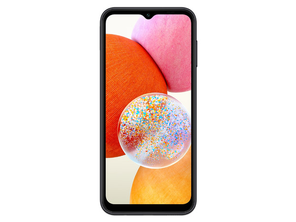 Smartphone Samsung Galaxy A14 4G: 
Procesador MediaTek Helio G80 (hasta 2.0 GHz),
Memoria RAM de 4GB, Almacenamiento de 128GB, 
Pantalla LED Multi Touch de 6.4
