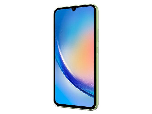 Smartphone Samsung Galaxy A34: 
Procesador Octa-Core (hasta 2.6 GHz), 
Memoria RAM de 6GB,
Almacenamiento de 128GB, 
Pantalla Super AMOLED de 6.6