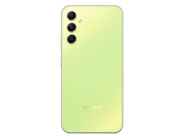 Smartphone Samsung Galaxy A34: 
Procesador Octa-Core (hasta 2.6 GHz), 
Memoria RAM de 6GB,
Almacenamiento de 128GB, 
Pantalla Super AMOLED de 6.6