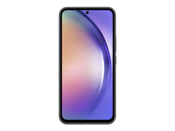 Smartphone Samsung Galaxy A54 5G:
Procesador Octa Core (hasta 2.0 GHz),
Memoria RAM de 8GB, Almacenamiento de 128GB,
Pantalla Super AMOLED de 6.3