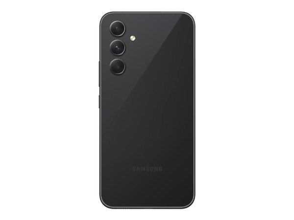 Smartphone Samsung Galaxy A54 5G:
Procesador Octa Core (hasta 2.0 GHz),
Memoria RAM de 8GB, Almacenamiento de 128GB,
Pantalla Super AMOLED de 6.3