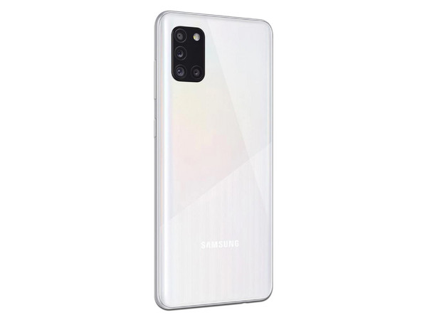 Smartphone Samsung Galaxy A31: 
Procesador Octa Core (hasta 2.0 GHz), 
Memoria RAM de 4GB, Almacenamiento de 128GB, 
Pantalla Súper AMOLED de 6.4