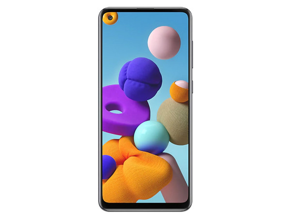 Smartphone Samsung Galaxy A21S:
Procesador Octa Core (2.0 GHz),
Memoria RAM de 4GB, Almacenamiento de 64GB,
Pantalla LED Multi Touch de 6.5
