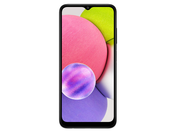 Smartphone Samsung Galaxy A03s:
Procesador Octa Core (hasta 1.8 GHz),
Memoria RAM de 4GB, Almacenamiento de 64GB,
Pantalla LED Multi Touch de 6.5