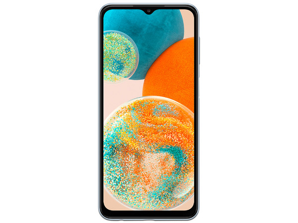 Smartphone Samsung Galaxy A23 5G: 
Procesador Octacore (hasta 2.2 GHz), 
Memoria RAM de 4GB, Almacenamiento de 128GB, 
Pantalla LCD de 6.6