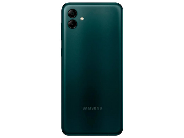Smartphone Samsung Galaxy A04:
Procesador Octa Core (hasta 2.3 GHz),
Memoria RAM de 4GB, Almacenamiento de 64GB,
Pantalla LED Multi Touch de 6.5